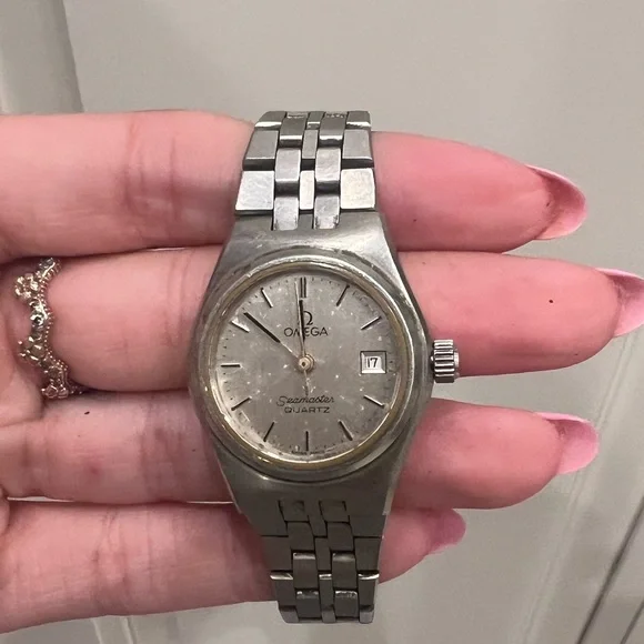 Omega Accessories Authentic Vintage Omega Seamster Quartz 38